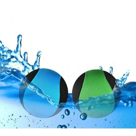 MAKFORT Water Ball for Pool and Sea Water Feature for Teens, Adults, Family and Friends (Blue+Green)