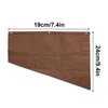 GiantGo Heavy Duty Waxed Canvas Tool Roll Bag with 16