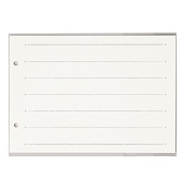 Maruay Guest Book Refill, 6 Lines, Meri 60