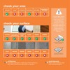 WALPLUS Upgrade Thicker 3D Tile Stickers Peel and Stick Backsplash