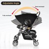 Berdso Universal Pushchair Sun Shade with Protection UV Adjustable 50+