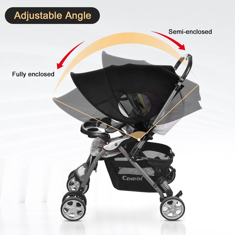 Berdso Universal Pushchair Sun Shade with Protection UV Adjustable 50+