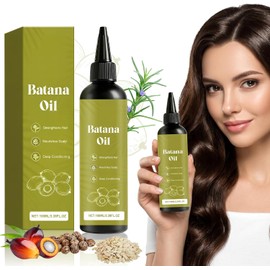 Batana Oil, Aceite de Batana, Aceite para Cabello 100ml 2PCS Fortalece el Cabello,Reduce la Rotura,Elimina Puntas Abiertas y Nutre el Cabello,Cuidado del Cuero Cabelludo Seco