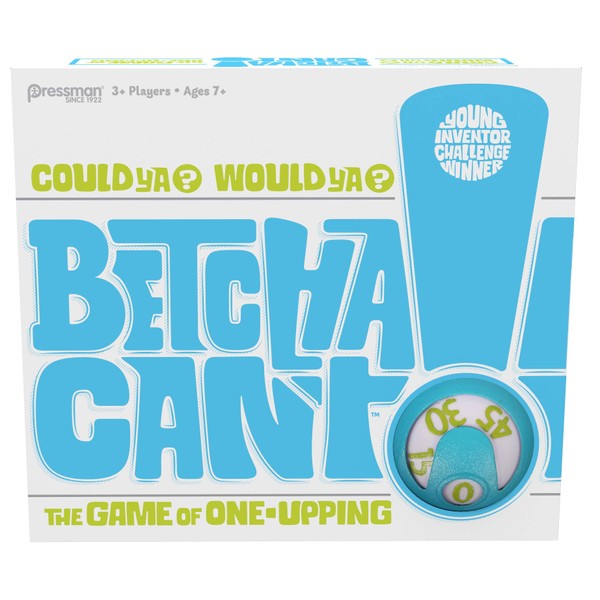 Pressman Betcha Can't Card Game - The Fast-Paced Game of One-Upping