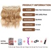 BUPPLER Hair Extensions 12 Inch Invisible Secret Hair Extensions Adjustable