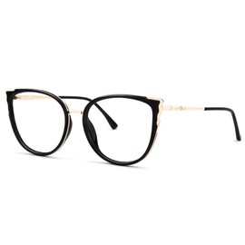Zeelool Cat Eye Blue Light Blocking Glasses for Women Men ZJGX338746-05B Black