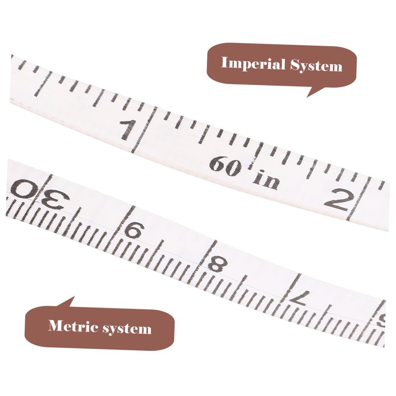 Operitacx Mini Tape Measure Pins Sewing Machine Strips Ruler Bra