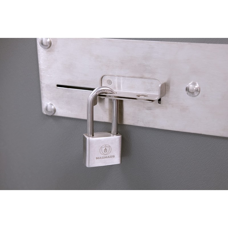 Magmaus® PDE40 Heavy Duty Lock with 3 Keys - [Stainless