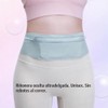 Cangurera Deportiva Ultra Delgada Impermeable, Cinturón de Running Ajustable con