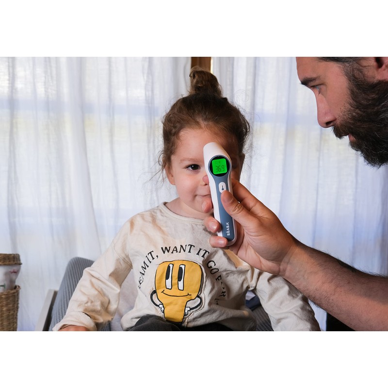 BÉABA - Termometro Febbre Infrarossi, Termoscanner Digitale, Multiuso : Frontale,