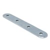 Design61 Set of 4 Flat Connectors Perforated Plate Fixing Plate