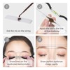 Horizontal Bead Mapping Ruler Professional Eyebrow Measure Ruler with String