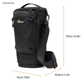 Lowepro ProTactic TLZ 75 Slim AW III Toploader Camera Bag, Camera Case for DSLR, Mirrorless, Vol. 4.5L, Dim: 37 x 10.5 x 14 cm for Cameras w/Lens Attached, Modular Shoulder Bag, for Photographer/Video