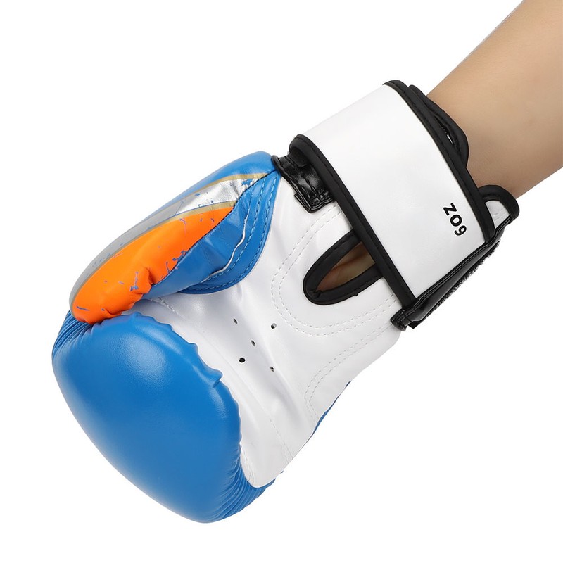 PU Leather Boxing Fighting Sparring Sandbagging Gloves Training Mitts for