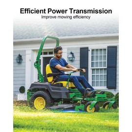 60" Deck Belt Kevlar Fit for John Deere M172963 Z515E Z530M Z530R Z535M Z540M Z540R Z545R Ztrak, Lawn Mower Drive V Belt Replace 16980