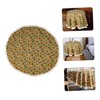 LABRIMP Elegant Manteles de Mesa Sunflower Print Round Tablecloth for