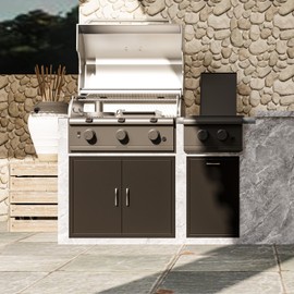 BBQ Outdoor Kitchen Access Doors Access Door for Outdoor Kitchen Commercial BBQ Island, Grilling Station, Barbeque Grill (17" x 24")