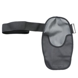 Kisbeibi Ostomy Bag Covers,Waterproof Portable Colostomy Bag Covers with Adjustable Elastic Fixation Band,Universal Ostomy Belt for Ileostomy,Reusable Ostomy Supplies for Men Women(COLOUR:Black)