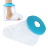 Waterproof Foot Cast Cover Reusable Elastic Ankle Wound Protector for