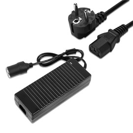180 W 15 A Auto Netzteil Adapter Zigarettenanzünder Sockel 220 V bis 12 V Spannungswandler Auto Netzteil Ladegerät für Auto Staubsauger, tragbare Kühlbox