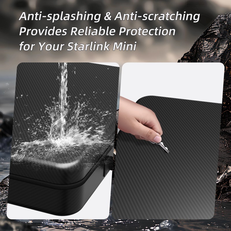 Starlink Mini Lightweight Protective Case Durable Waterproof Carrying Bag Shockproof