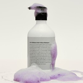 Cha Hong (쿨톤 유지) 컬러 인핸스 안티 옐로우 보색샴푸 300 ml (Cool Tone Maintenance) Color Enhance Anti-Yellow Shampoo 300 ml