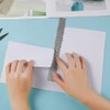 Nagoyuki 3 Styles Irregular Edge Ruler,Metal Craft Ruler Paper Tearing
