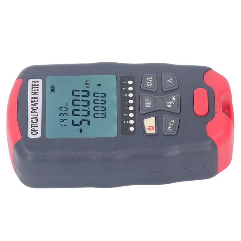 20KM Fiber Optic Power Meter Red Light VFL Visual Fault
