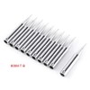 Soldering Tips, 10 Pieces Copper Soldering Tips, Lead-Free Rework Tool,