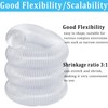 Dust Collection hose 2-1/2 in × 5 ft Clear Flexible