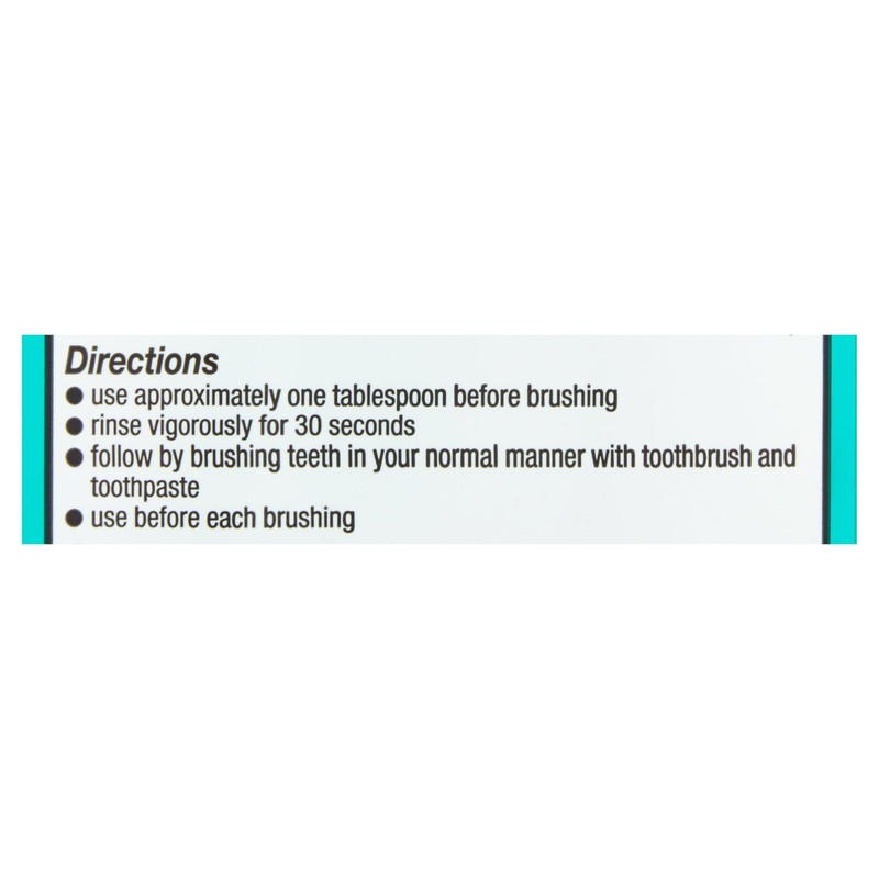 Equate Plaque Removing Mouthwash, Mint, 24 Fl oz