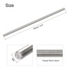 sourcing map 2Pcs M5 x 150mm Fully Threaded Rod Stainless