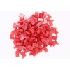 All Trade Direct 20 x Red 6.3mm Flag Terminal Insulated