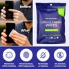 OPTIPAK Pre-Moistened Lens Wipes for Eyeglasses - Individually Wrapped Eye