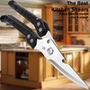 SLEMOON Heavy Duty Kitchen Poultry Shears - Professional Food Scissors