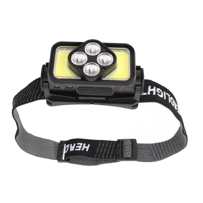 COB Head Lamp USB Rechargeable Led Head Lamp IPX4 Waterproof