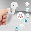 Guojanfon Ornament Hooks,Magnetic Wreath Hanger,Heavy Duty Magnet Hook Holds up