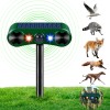 Unbranded 2024 Newest Ultrasonic Animal Repellent-PIR Sensor & Red/Blue Flashing