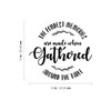 Vinyl Wall Art Decal - The Fondest Memories - 12"