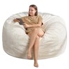 Hobestluk 5ft Bean Bag Chairs for Adults Large Beanbag Chair
