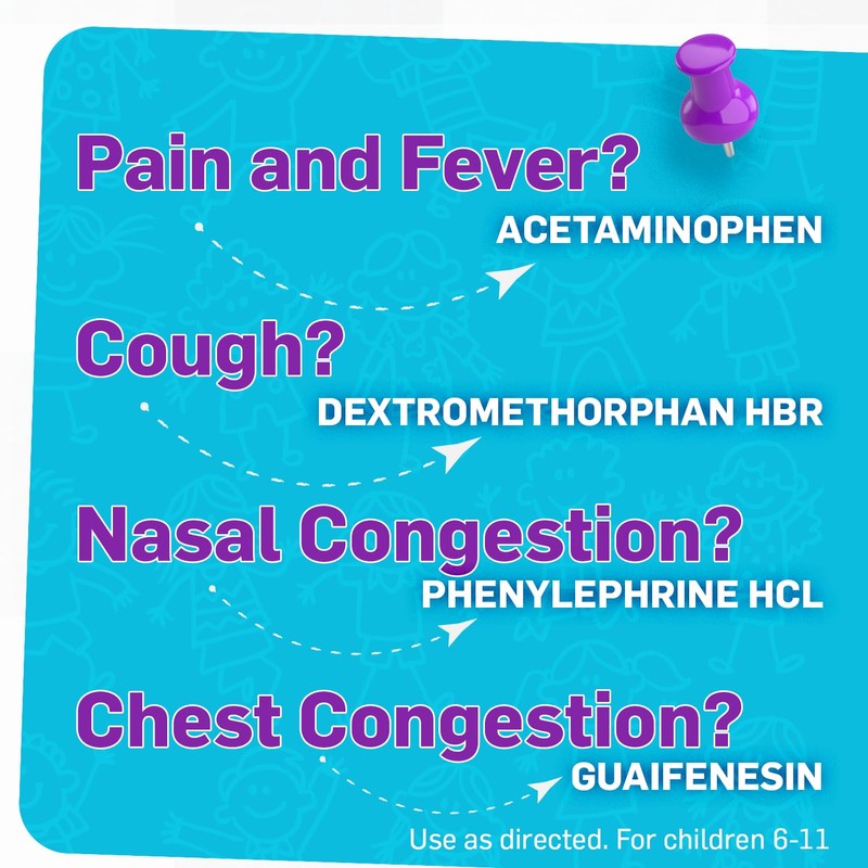 TUKOL - Children's Cold & Fever Relief LIQ Berry 4