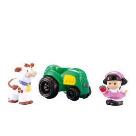 Fisher Price Little People Tractor with a girl and cow