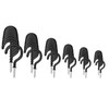 TINA 75Pcs Cup Hooks Ceiling Hooks Nickel Plated Metal Hook