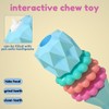Interactive Vase-Shaped Dog Chew Toy for Teething, Play & Dental
