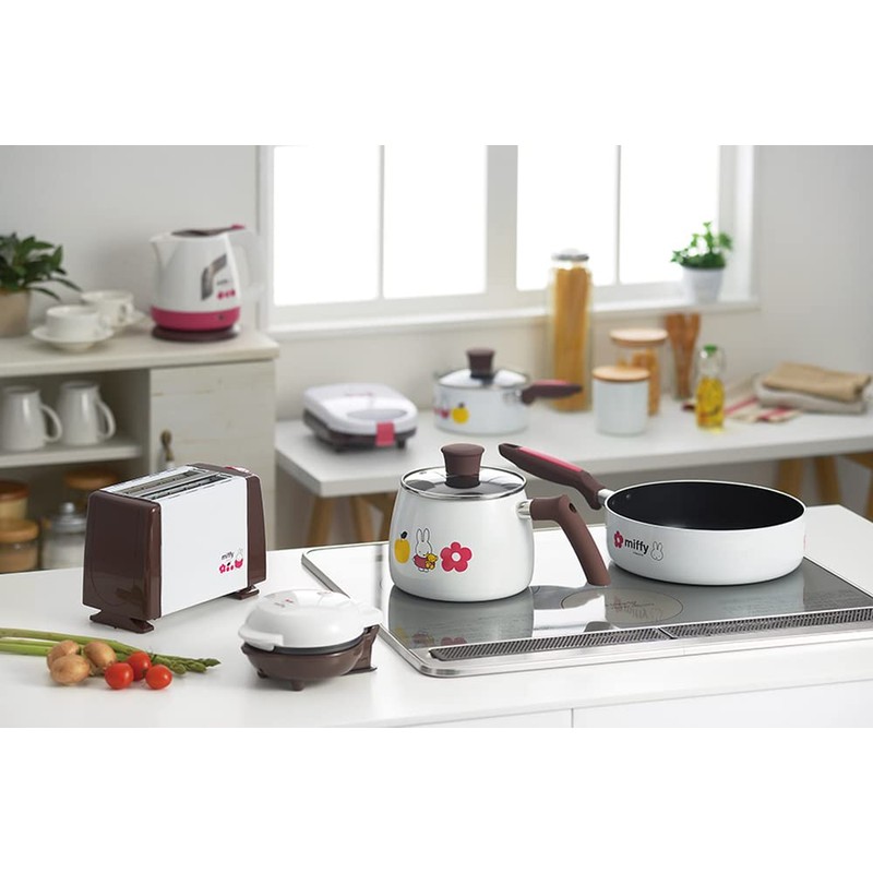 Miffy DB-305 Single Handle Pot, 6.3 inches (16 cm), Induction