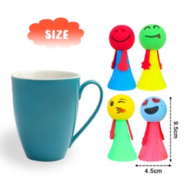 GUBOOM Pack of 12 Plump Light Toys, Bouncing Elf Birthday Party Favours Party Accessories, Children's Birthday Party Bag Set for Boys and Girls for Accessories for Easter and Christmas Parties