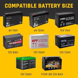 Wyckoff Small Battery Tray Fit 12V-6V / 6AH 7AH 8AH 9AH 12AH 15AH Batteries and More, Adjustable Hold-Down Strap Battery Mount Compatible with Boats, Kayaks, Motorcycles, ATVs, Generators, Jetskis