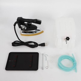 1000W Electric Steam Iron Machine for Clothes Steam Ironing Machine with 3L Large Tank & Rapid Heating Soleplate for Variable Fabric, Non-Sticky (Temperature: 140~428°F)