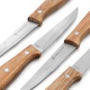 Gibson Home Seward Steak Knives Set, Stainless Steel, Set of