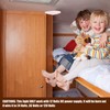 Facon 2-Pack Ultra Slim 4.5'' 12V RV Puck Lights w/Switch,